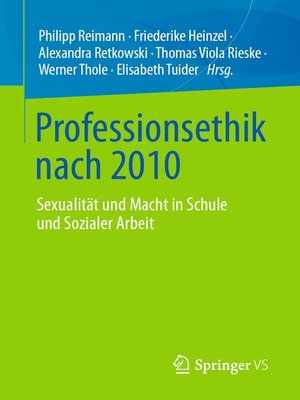 cover image of Professionsethik nach 2010